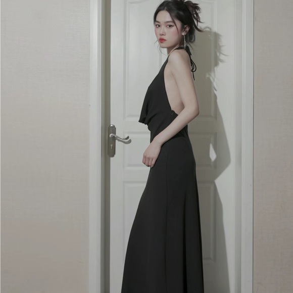 New Zara Flowy Draped Dress - 9227/716 - Picture 8 of 12